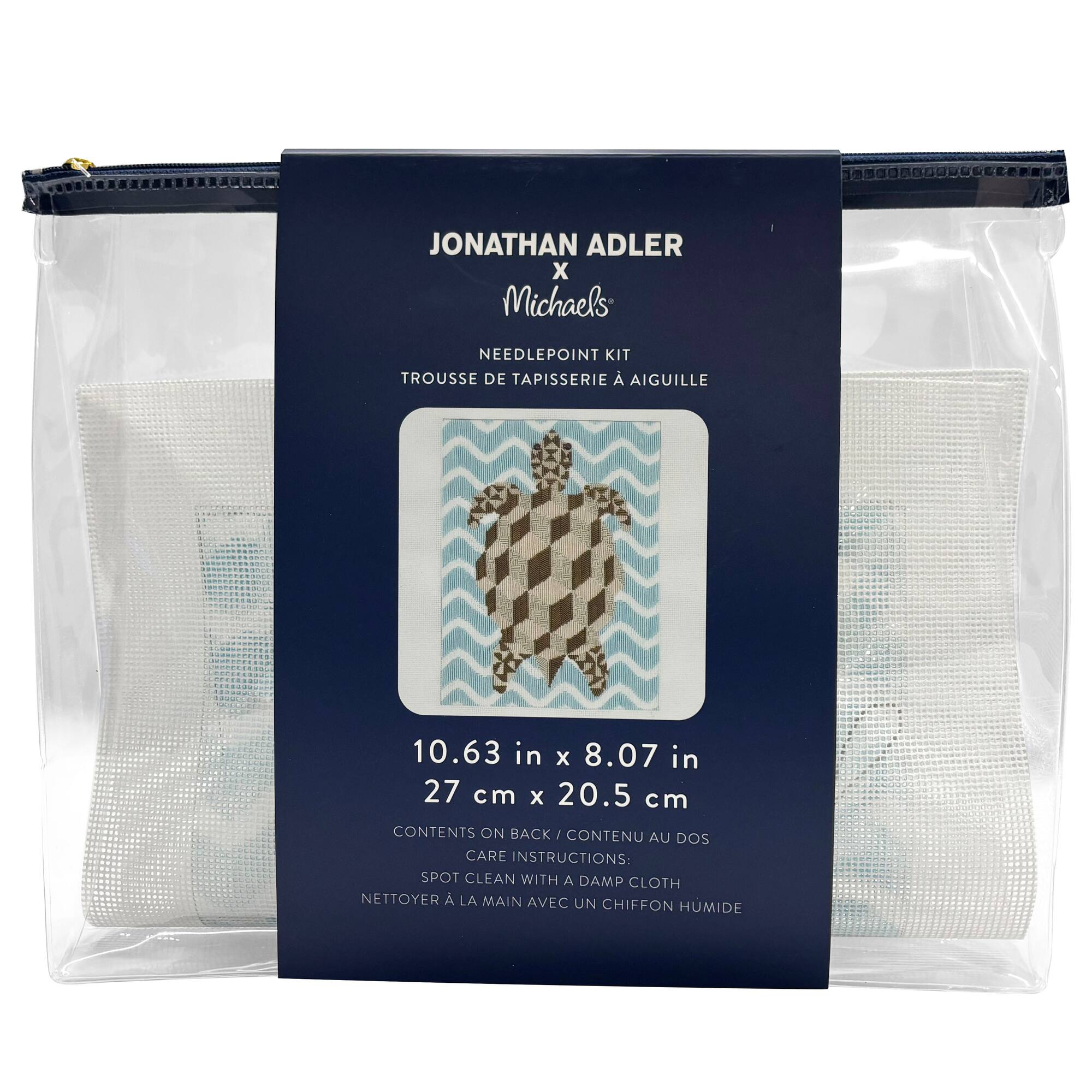 Jonathan Adler x Michaels Geometric Turtle Needlepoint Kit